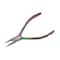 Chroma Series - Pinze a becco curvo, rivestite in titanio, colore: arcobaleno Chroma Series - Pinze a becco curvo, rivestite in titanio, colore: arcobaleno